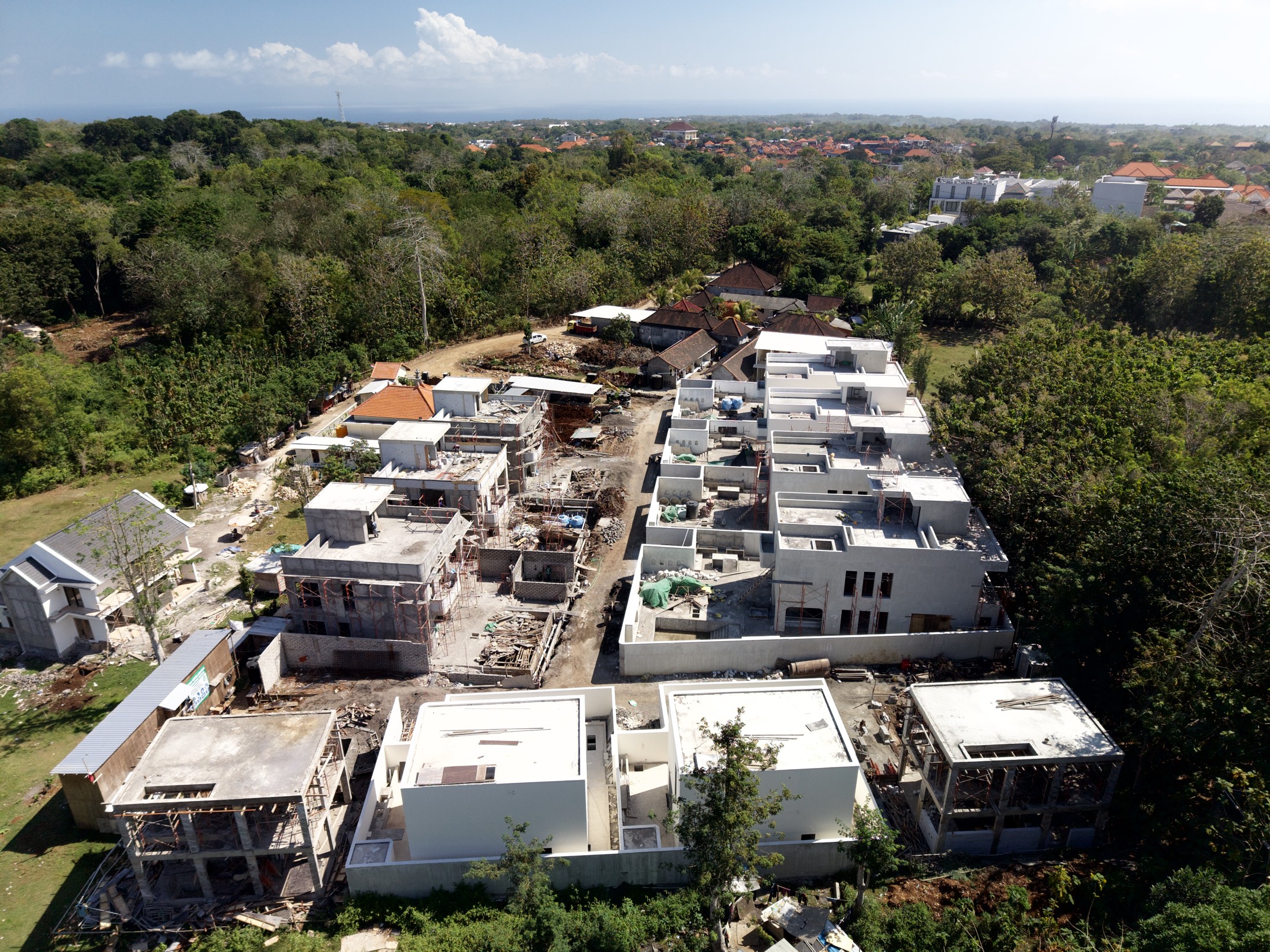 An Art Villas Bali villa enclave under construction by Lexio, Uluwatu